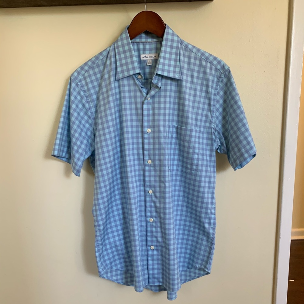 (2) Peter Miller Men’s Short Sleeve Button Up